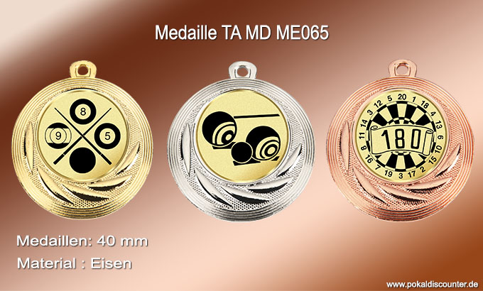 Medaillen - Medaille TA MD ME065 jetzt kaufen!